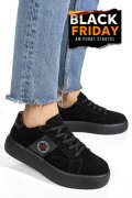 PANTOFI SPORT NEGRI PIELE NATURALA INTOARSA FPC001879