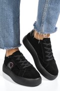 PANTOFI SPORT NEGRI PIELE NATURALA INTOARSA FPC001879