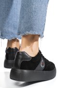 PANTOFI SPORT NEGRI PIELE NATURALA INTOARSA FPC001879