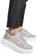 PANTOFI SPORT GRI PIELE NATURALA TPC7019