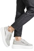 PANTOFI SPORT GRI PIELE NATURALA TPC7019