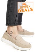 MOCASINI BEJ PIELE NATURALA INTOARSA TPC2810