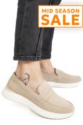 MOCASINI BEJ PIELE NATURALA INTOARSA TPC2810