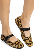 PANTOFI MARO ANIMAL PRINT PIELE NATURALA INTOARSA TS77IM-A612