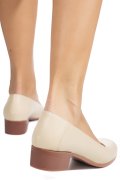 PANTOFI BEJ PIELE NATURALA 1S7771