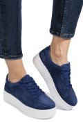 PANTOFI SPORT ALBASTRI PIELE NATURALA INTOARSA FSP002470