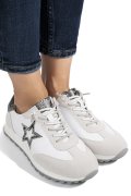 PANTOFI SPORT ALB GRI PIELE NATURALA FSP002479