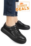 PANTOFI SPORT NEGRI PIELE NATURALA FSP001884
