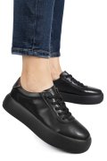 PANTOFI SPORT NEGRI PIELE NATURALA FSP001884