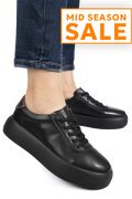 PANTOFI SPORT NEGRI PIELE NATURALA FSP001884
