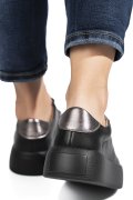PANTOFI SPORT NEGRI PIELE NATURALA FSP001884