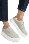 PANTOFI SPORT OLIVE PIELE NATURALA FSP001884