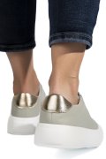 PANTOFI SPORT OLIVE PIELE NATURALA FSP001884