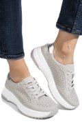 PANTOFI SPORT GRI PIELE NATURALA TSP2820
