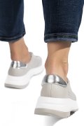 PANTOFI SPORT GRI PIELE NATURALA TSP2820