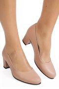 PANTOFI NUDE PIELE NATURALA 1S77605