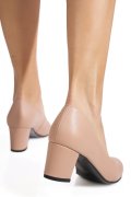 PANTOFI NUDE PIELE NATURALA 1S77605