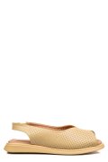 SANDALE GALBENE PIELE NATURALA TSP6028