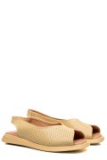 SANDALE GALBENE PIELE NATURALA TSP6028