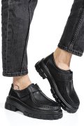 MOCASINI BLACK PIELE NATURALA 8SP813