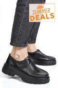MOCASINI BLACK PIELE NATURALA 8SP813