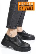 MOCASINI BLACK PIELE NATURALA 8SP813