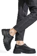 MOCASINI BLACK PIELE NATURALA 8SP813