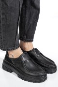 MOCASINI BLACK PIELE NATURALA 8SP813