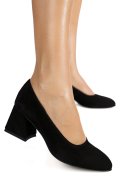PANTOFI NEGRI PIELE NATURALA INTOARSA 5S77006