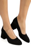 PANTOFI NEGRI PIELE NATURALA INTOARSA 5S77006