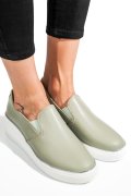 MOCASINI GRI INCHIS PIELE NATURALA TSP3097