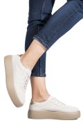 PANTOFI SPORT BEJ PIELE NATURALA INTOARSA FSP001884