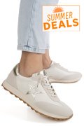 PANTOFI SPORT BEJ PIELE NATURALA FSP002479