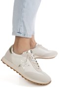 PANTOFI SPORT BEJ PIELE NATURALA FSP002479