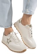 PANTOFI SPORT BEJ PIELE NATURALA FSP002479