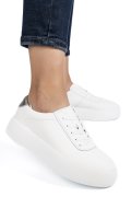 PANTOFI SPORT ALBI PIELE NATURALA FSP001884