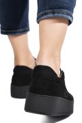 PANTOFI SPORT NEGRI PIELE NATURALA INTOARSA FSP002470