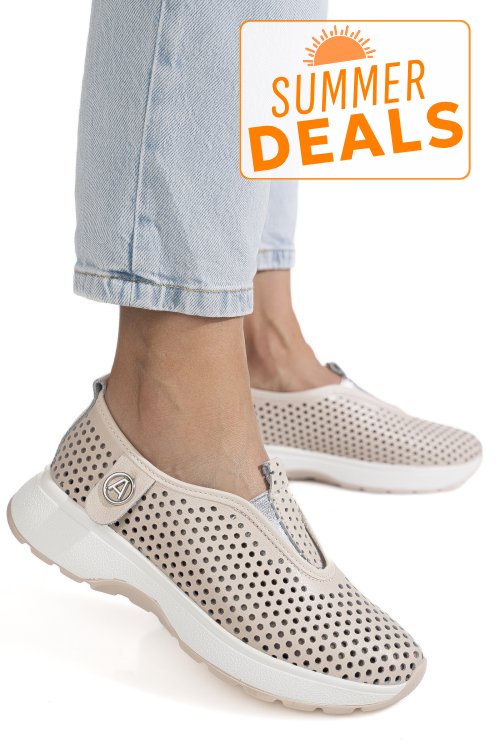 Espadrile roz piele naturala tsp6041