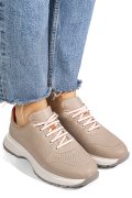 PANTOFI SPORT TAUPE PIELE NATURALA 5PC05E