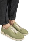 PANTOFI SPORT VERZI PIELE NATURALA 8PC10Z