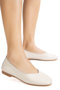 BALERINI BEJ PIELE NATURALA ASPN9178