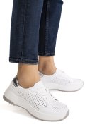 PANTOFI SPORT ALBI PIELE NATURALA TSP2820