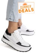 PANTOFI SPORT NEGRI PIELE NATURALA HSP18