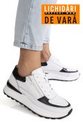PANTOFI SPORT NEGRI PIELE NATURALA HSP18