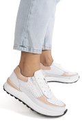 PANTOFI SPORT ROZ PIELE NATURALA HSP18