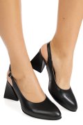 PANTOFI NEGRI PIELE NATURALA 5S77072