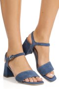 SANDALE ALBASTRE PIELE NATURALA INTOARSA 8456168