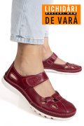 ESPADRILE ROSII PIELE NATURALA 5SP131