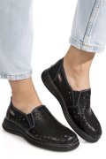 PANTOFI NEGRI PIELE NATURALA ZSPB6-1