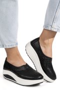 PANTOFI NEGRI PIELE NATURALA ZSPB7-1